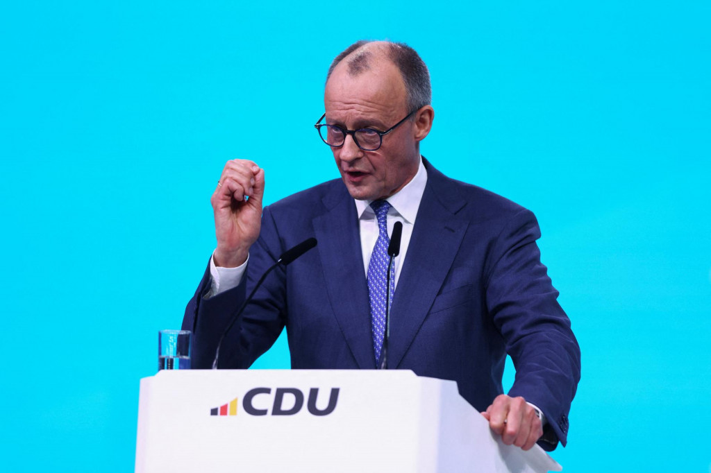Nemeck&yacute; kancel&aacute;r Friedrich Merz. FOTO: Reuters