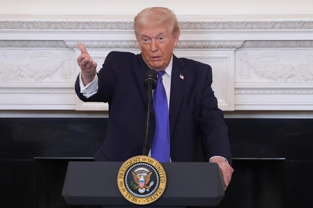 Americk&yacute; prezident Donald Trump. FOTO: TASR/AP