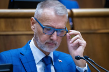 Predseda NRSR Richard Ra&scaron;i. FOTO: TASR/Jakub Kotian