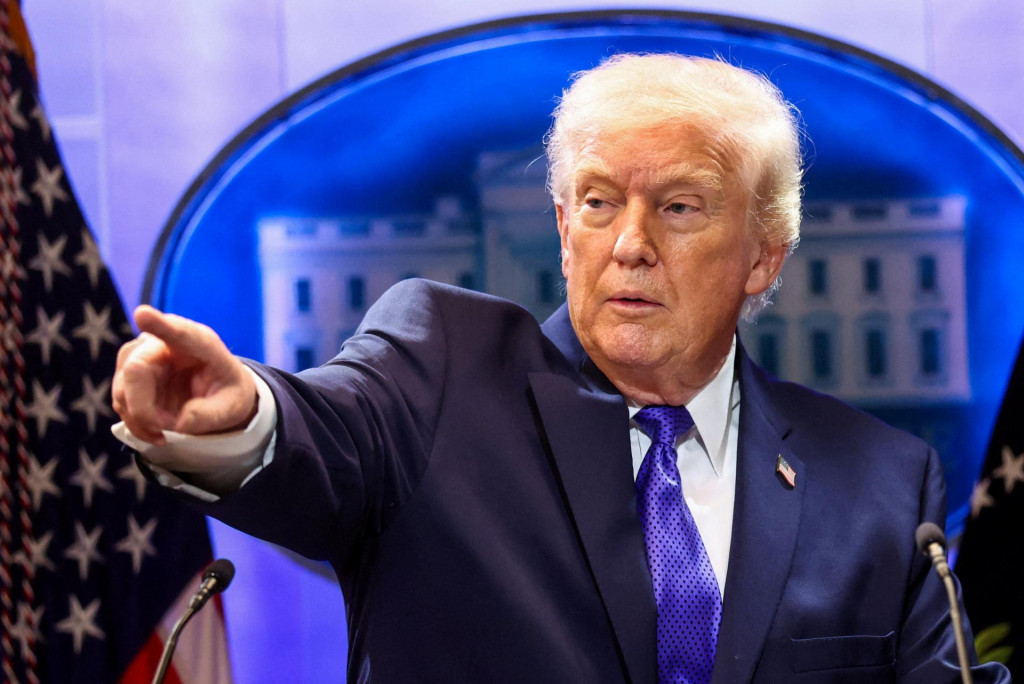 Americk&yacute; prezident Donald Trump. FOTO: Reuters