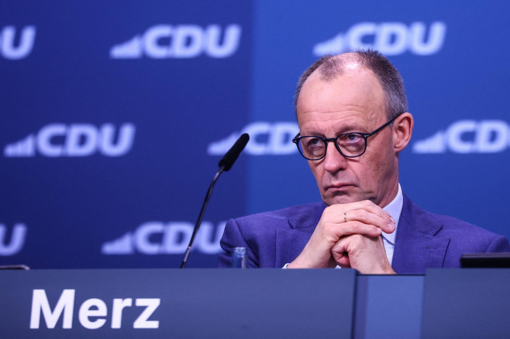Nemeck&yacute; kancel&aacute;r Friedrich Merz. FOTO: Reuters