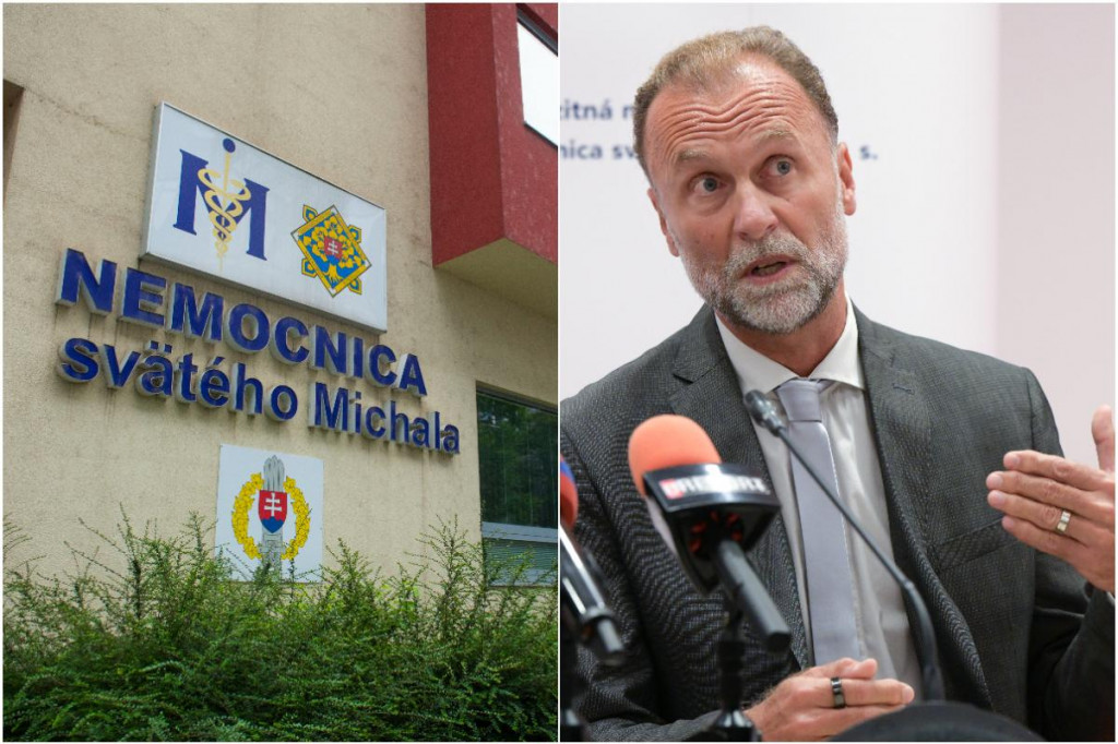 riaditeľ nemocnice sv. Michala v Bratislave Ladislav Kužela FOTO: TASR, kol&aacute;ž HN