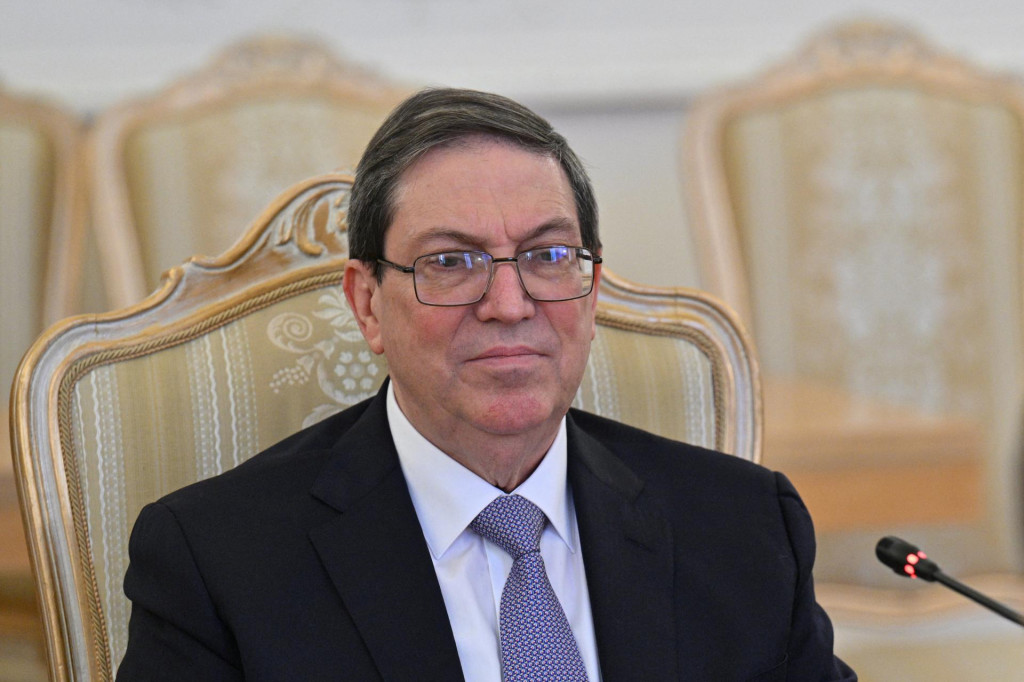 Kub&aacute;nsky minister zahraničn&yacute;ch vec&iacute; Bruno Rodr&iacute;guez. FOTO: REUTERS