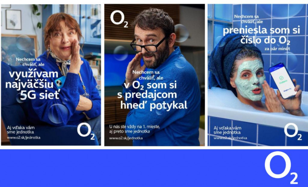 Vybralo si n&aacute;s najviac z&aacute;kazn&iacute;kov. O2 vo svojej najnov&scaron;ej kampani ďakuje t&yacute;m najd&ocirc;ležitej&scaron;&iacute;m.