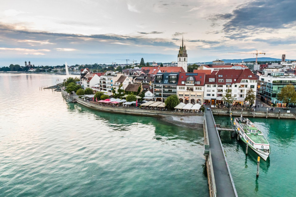 Nemeck&eacute; mesto Friedrichshafen. FOTO: Dreamstime