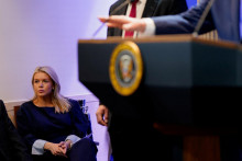 Hovorkyňa Bieleho domu Karoline Leavittov&aacute;. FOTO: REUTERS