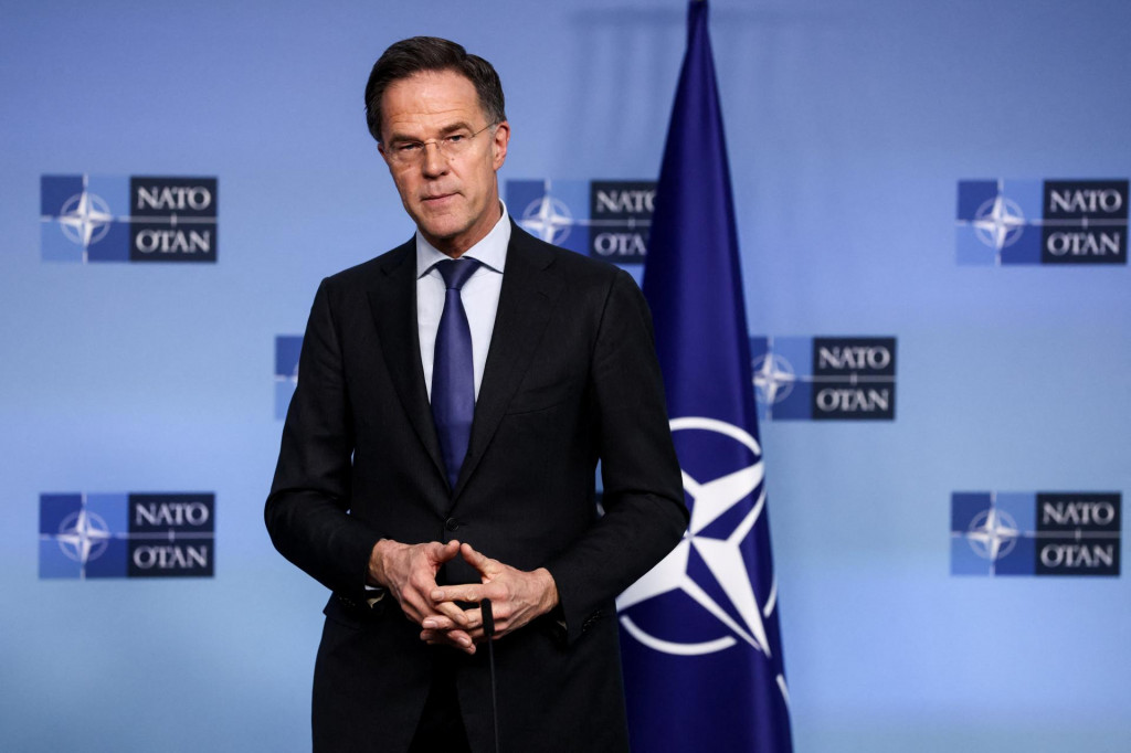 Gener&aacute;lny tajomn&iacute;k NATO Mark Rutte. FOTO: Reuters