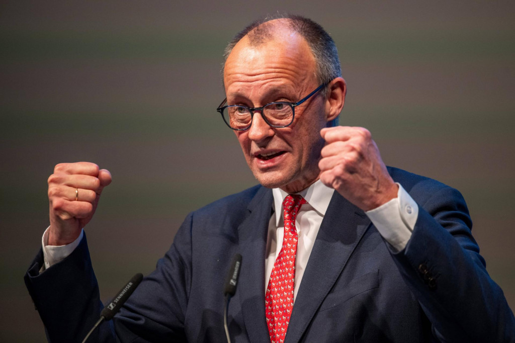 Nemeck&yacute; kancel&aacute;r Friedrich Merz. FOTO: TASR/AP