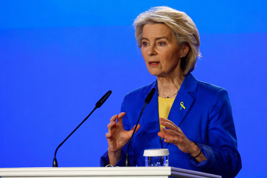 Predsedn&iacute;čka Eur&oacute;pskej komisie Ursula von der Leyenov&aacute;. FOTO: REUTERS
