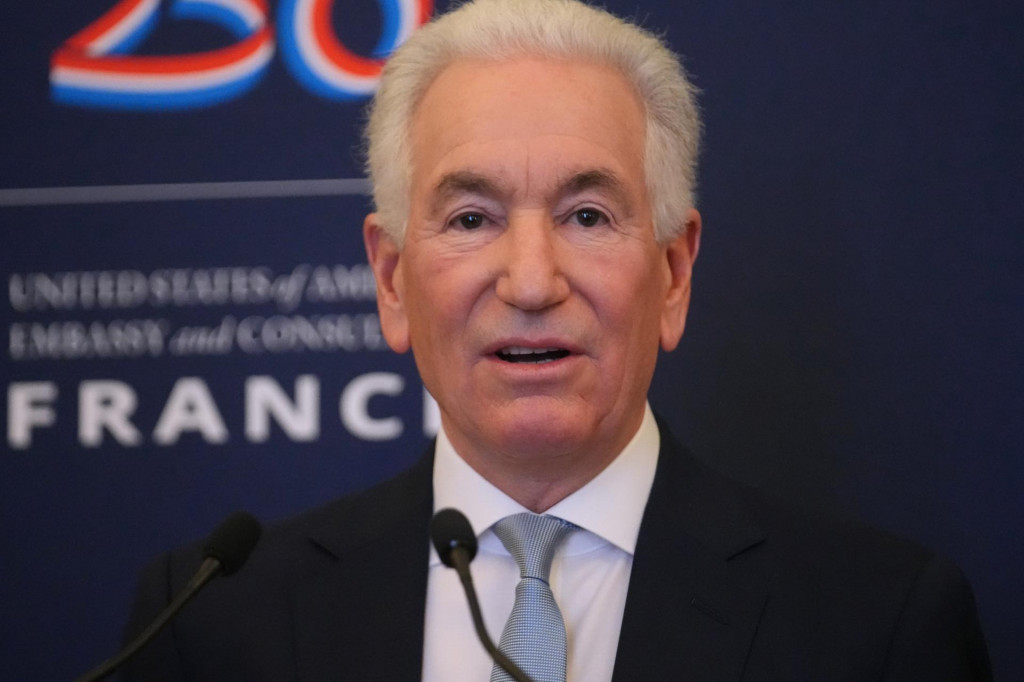 Na arch&iacute;vnej sn&iacute;mke zo 4. decembra 2026 americk&yacute; veľvyslanec vo Franc&uacute;zsku Charles Kushner. FOTO: TASR/AP