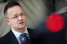 &Scaron;&eacute;f maďarskej diplomacie P&eacute;ter Szijj&aacute;rt&oacute;. FOTO: Reuters