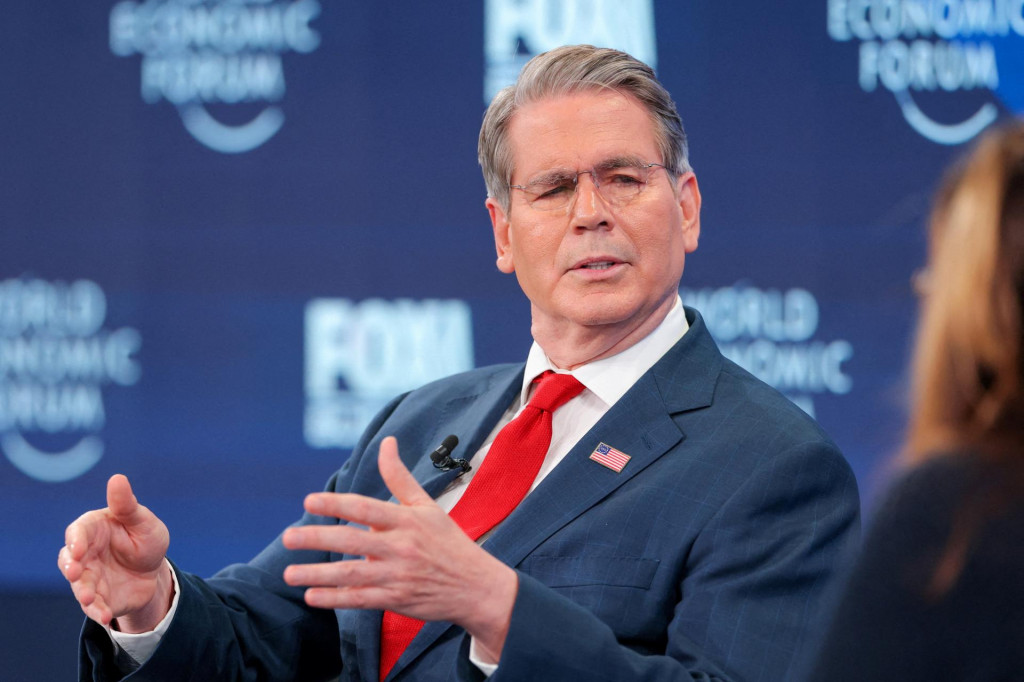 Americk&yacute; minister financi&iacute; Scott Bessent. FOTO: Reuters