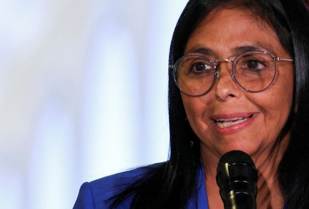 Delcy Rodr&iacute;guezov&aacute;. FOTO: REUTERS