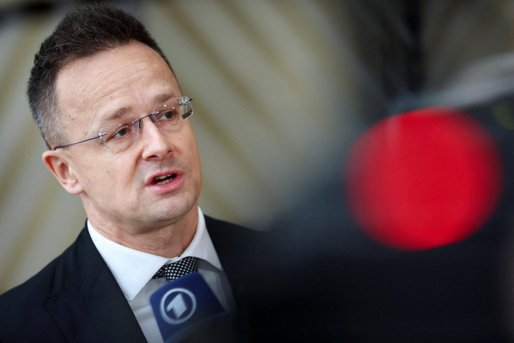 &Scaron;&eacute;f maďarskej diplomacie P&eacute;ter Szijj&aacute;rt&oacute;. FOTO: Reuters