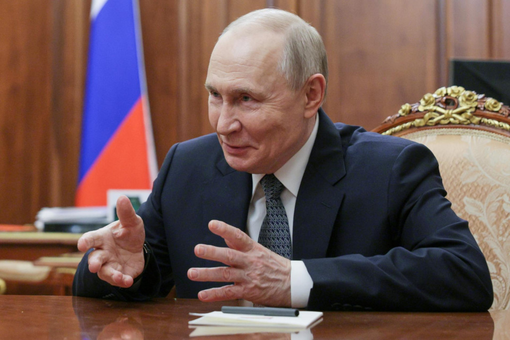 Rusk&yacute; prezident Vladimir Putin. FOTO TASR/AP