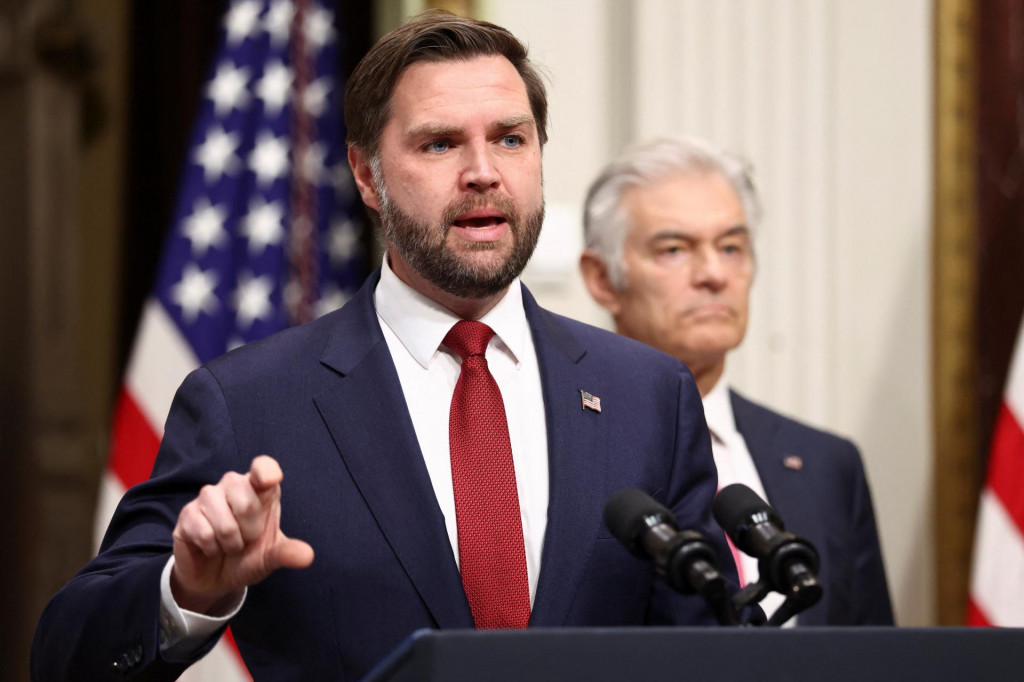 Americk&yacute; viceprezident J.D. Vance. FOTO: Reuters