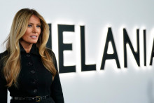Prv&aacute; d&aacute;ma USA Melania Trumpov&aacute;. FOTO: TASR/AP
