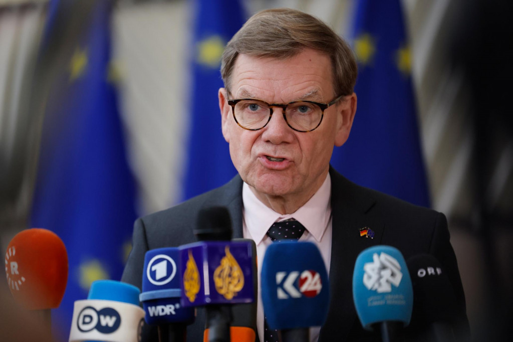 AG24 Brusel - Nemeck&yacute; minister zahraničn&yacute;ch vec&iacute; Johann Wadephul. FOTO: TASR/AP