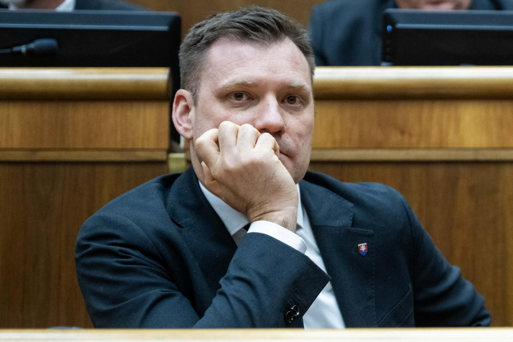 Minister životn&eacute;ho prostredia SR Tom&aacute;&scaron; Taraba (nominant SNS). FOTO: TASR
