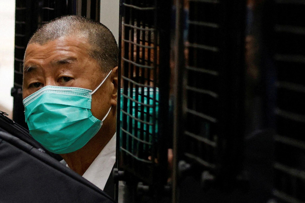 B&yacute;val&yacute; hongkonsk&yacute; magn&aacute;t Jimmy Lai. FOTO: Reuters