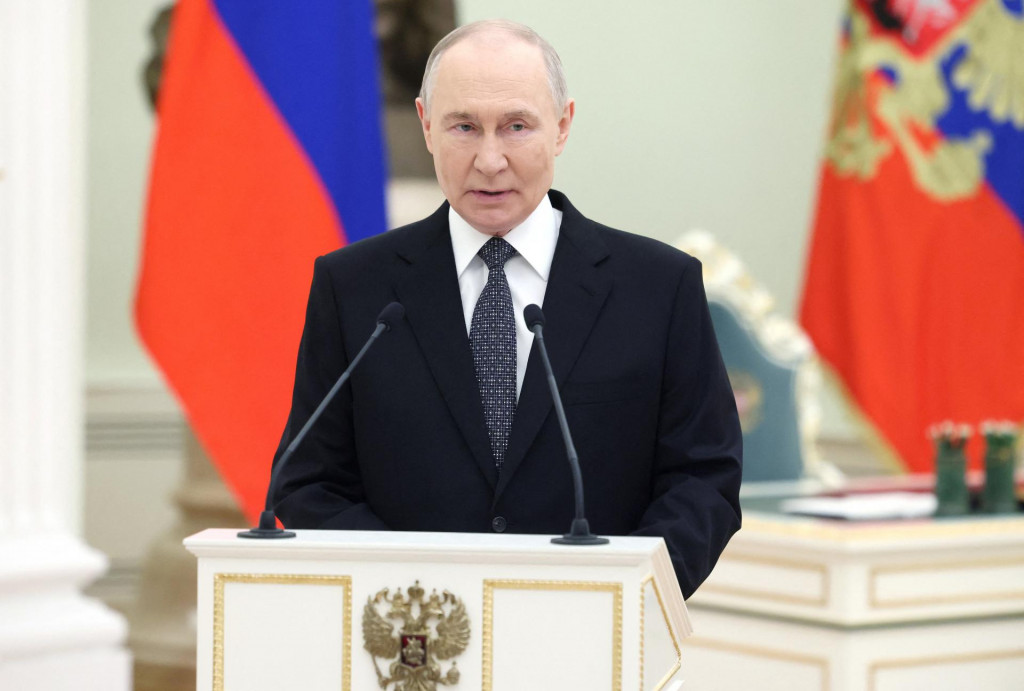 Rusk&yacute; prezident Vladimir Putin. FOTO: Reuters