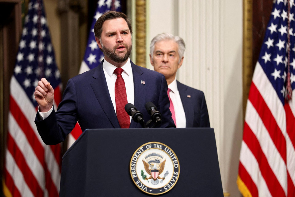 Viceprezident USA J. D. Vance. FOTO: Reuters