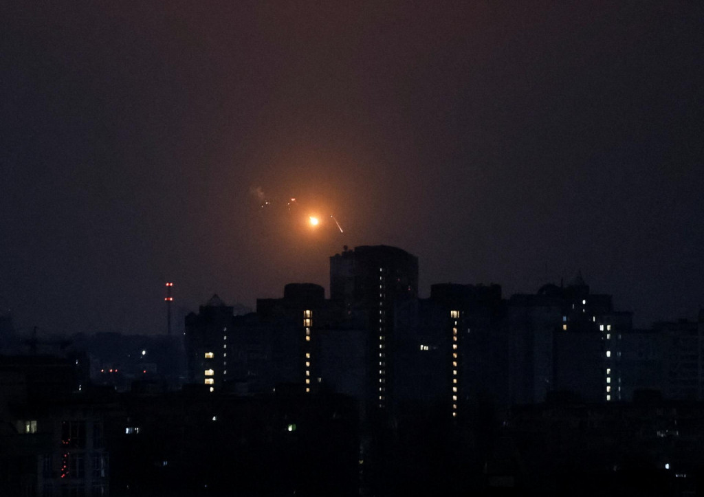 &Uacute;toky na Kyjev hl&aacute;sili prvotne ukrajinsk&eacute; vzdu&scaron;n&eacute; sily. FOTO: REUTERS