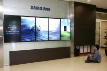 Samsung prev&aacute;dzkoval v&yacute;robn&yacute; z&aacute;vod aj vo Voderadoch v rokoch 2008 až 2018. FOTO: HN/Peter Mayer