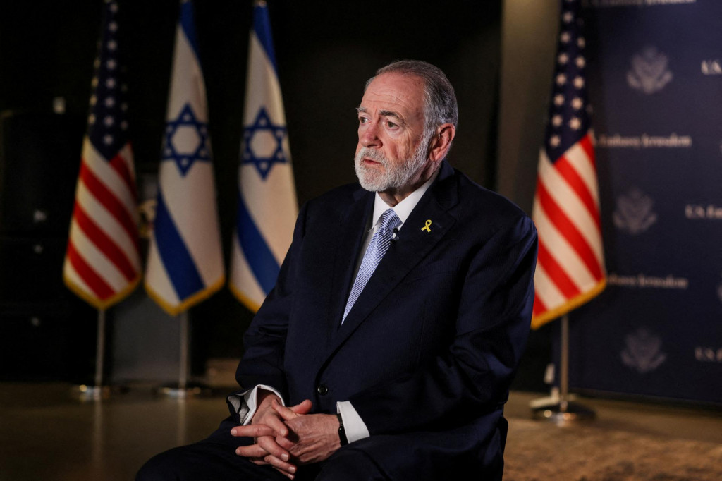 Americk&yacute; veľvyslanec v Izraeli Mike Huckabee. FOTO: Reuters