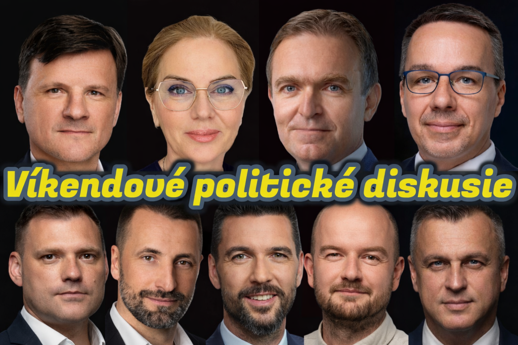 Hostia v&iacute;kendov&yacute;ch politick&yacute;ch diskusi&iacute; v aktu&aacute;lnom t&yacute;ždni.