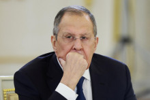 &Scaron;&eacute;f ruskej diplomacie Sergej Lavrov. FOTO: REUTERS
