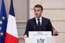 Franc&uacute;zsky prezident Emmanuel Macron. FOTO: TASR/AP