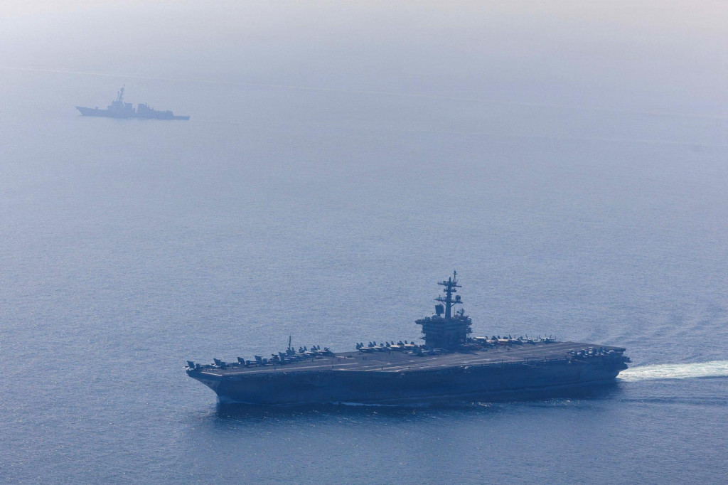 USS Abraham Lincoln. FOTO: REUTERS