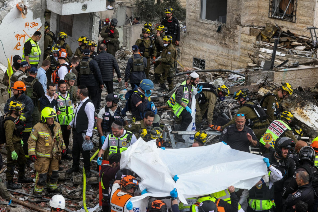 Izrael po &uacute;toku. FOTO: REUTERS