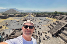 V tejto chv&iacute;li je bezpečnej&scaron;ie zostať tam, kde ste, a čakať na ofici&aacute;lne rie&scaron;enie, tvrd&iacute; cestovateľ Pavel Bruchala. FOTO: Arch&iacute;v respondenta