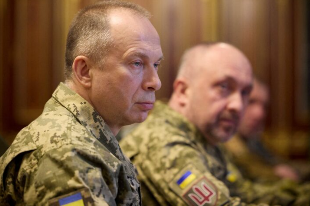 Hlavn&yacute; veliteľ ukrajinsk&yacute;ch s&iacute;l Oleksandr Syrskyj. FOTO: Reuters