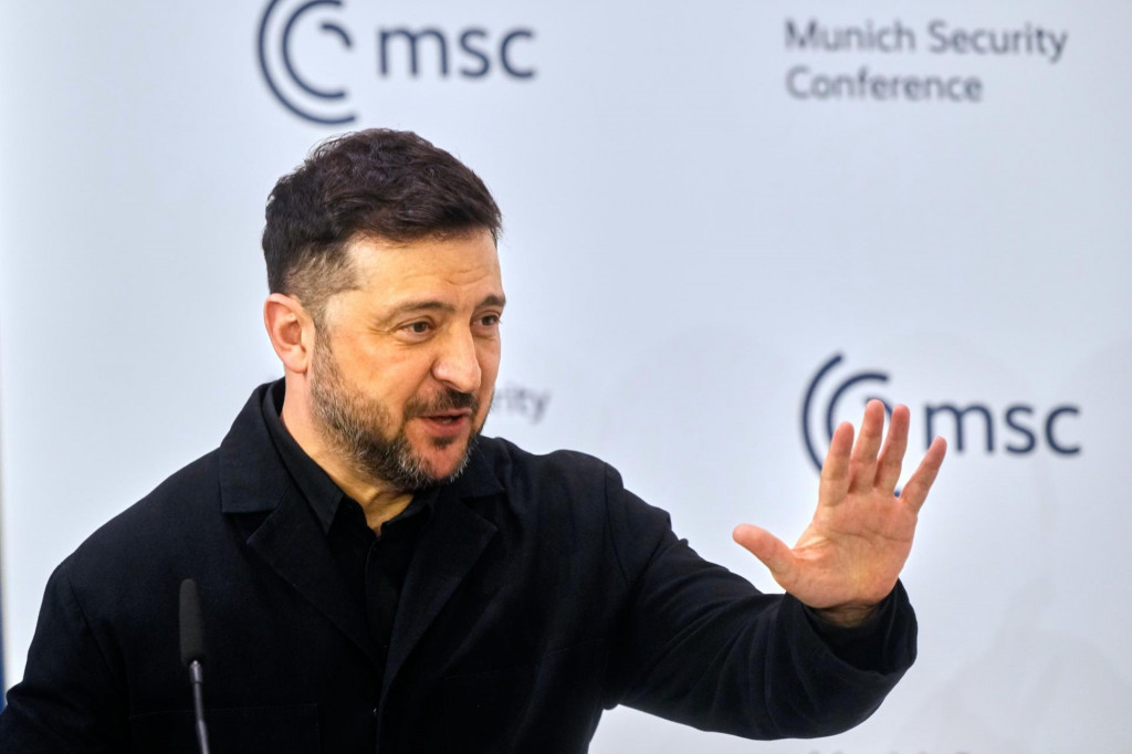 Ukrajinsk&yacute; prezident Volodymyr Zelenskyj. FOTO TASR/AP