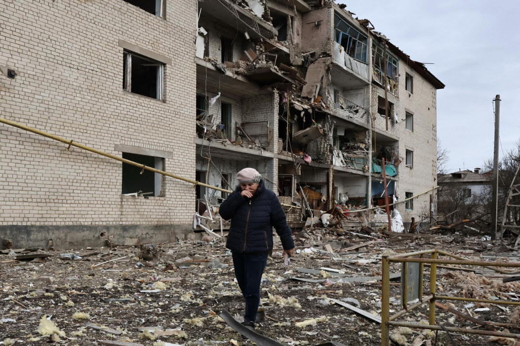 Vojna na Ukrajine. FOTO: TASR/AP
