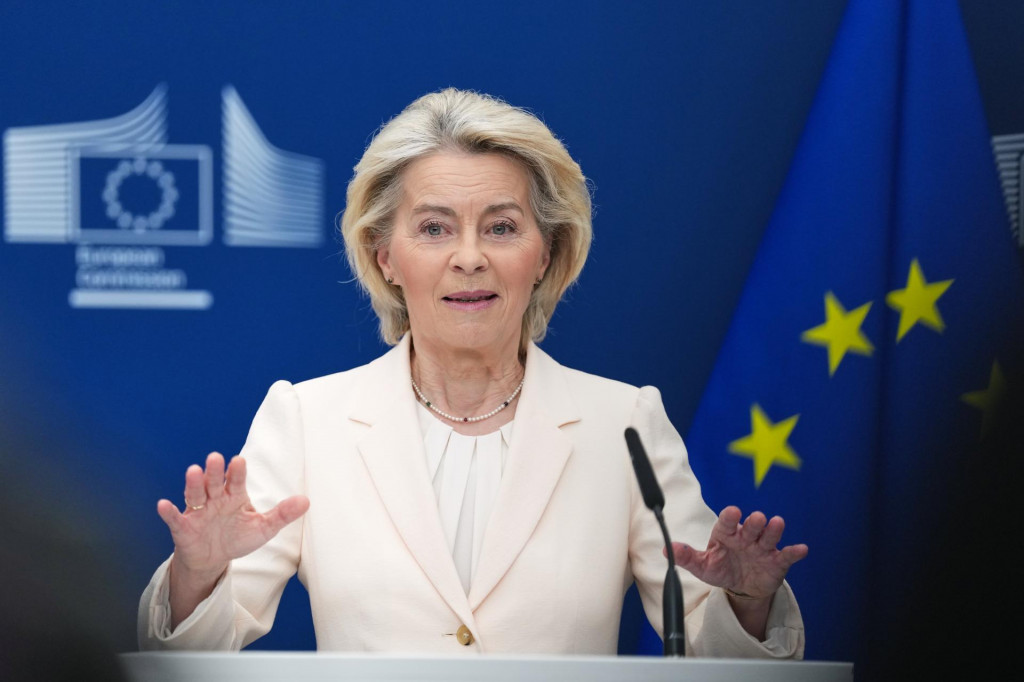 Predsedn&iacute;čka Eur&oacute;pskej komisie Ursula von der Leyenov&aacute;. FOTO: TASR/AP
