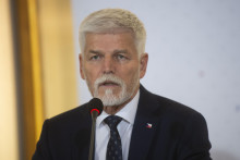Česk&yacute; prezident Petr Pavel. FOTO: TASR/Jakub Kotian