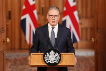 Britsk&yacute; premi&eacute;r Keir Starmer. FOTO: TASR/AP