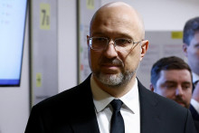 Ukrajinsk&yacute; minister energetiky Denys &Scaron;myhaľ. FOTO: REUTERS