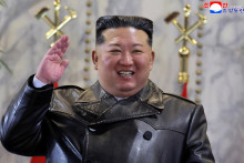 Vodca KĽDR Kim Čong-un. FOTO: REUTERS