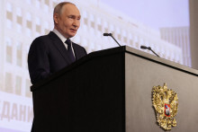 Rusk&yacute; prezident Vladimir Putin. FOTO: Reuters