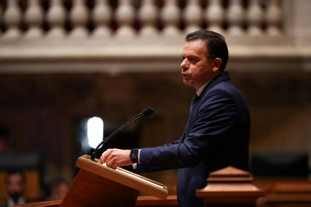 Portugalsk&yacute; premi&eacute;r Lu&iacute;s Montenegro. FOTO: Reuters