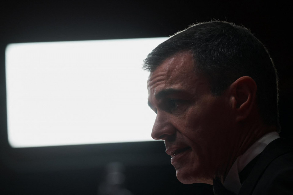 &Scaron;panielsky premi&eacute;r Pedro Sanchez. FOTO: REUTERS