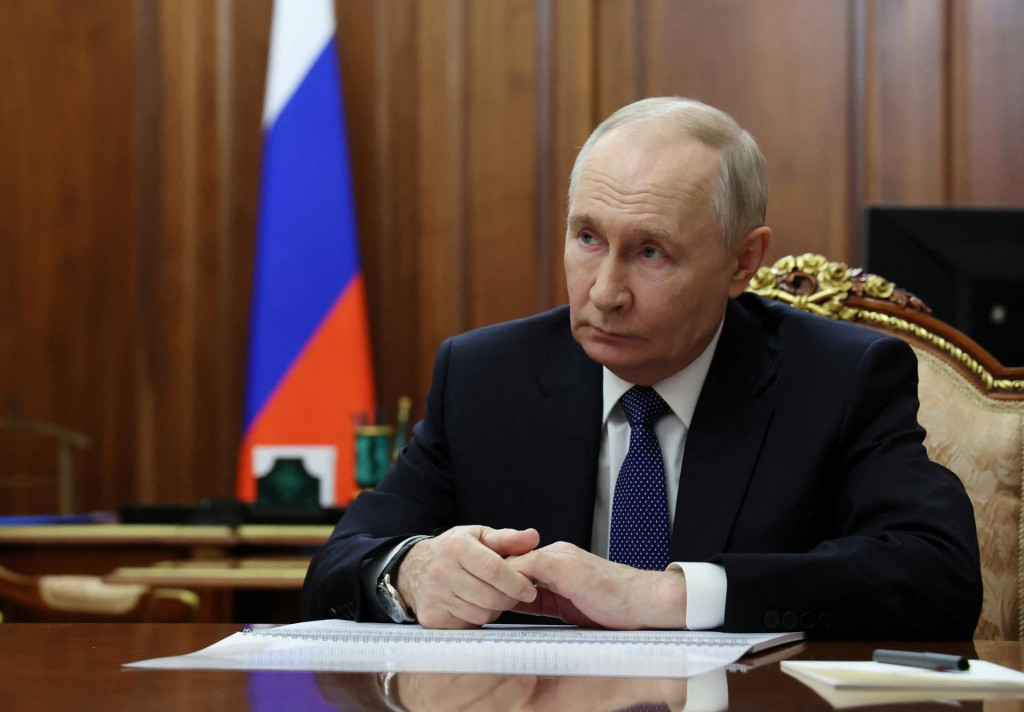Rusk&yacute; prezident Vladimir Putin. FOTO: REUTERS