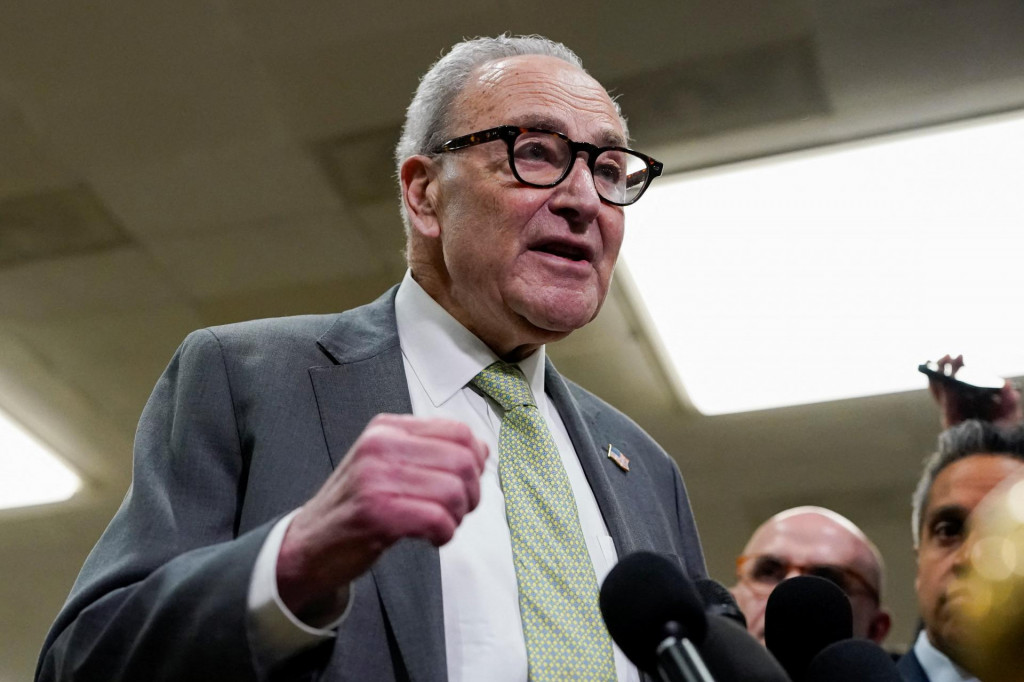 &Scaron;&eacute;f demokratov v Sen&aacute;te Chuck Schumer. FOTO: Reuters