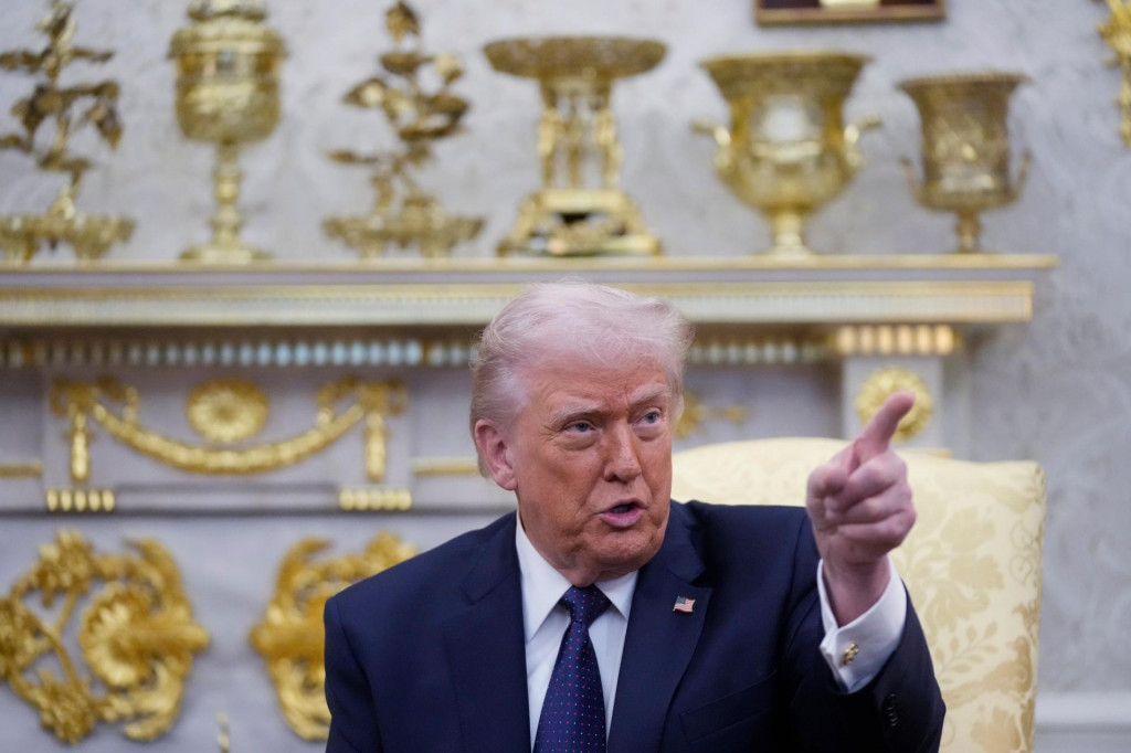 Americk&yacute; prezident Donald Trump. FOTO TASR/AP
