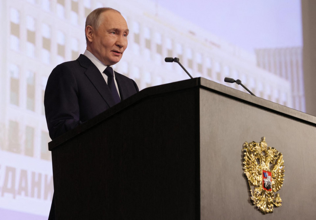 Rusk&yacute; prezident Vladimir Putin. FOTO: Reuters
